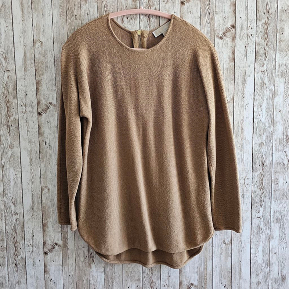Women's Michael Kors Sweater, Size S, Camel - Picture 1 of 6